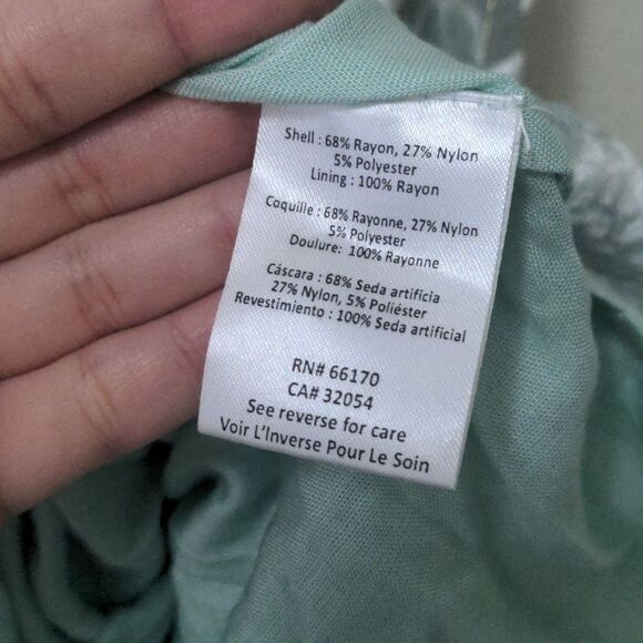 Anthropologie Hemant & Nandita Aqua Velvet and Gold Threaded Maxi Dress - Picture 6 of 7